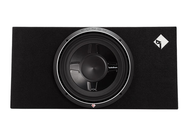 Rockford Fosgate Basskasse, Singel 12" Punch Stage 3 Slimkasse i MDF